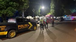 Satlantas Polres Bartim Patroli Depan SDN-3 Tamiang Layang