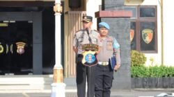 WAKAPOLRES SERUYAN PIMPIN APEL PAGI JAM PIMPINAN, SIAP ANTISIPASI GEJOLAK AKIBAT NAIKNYA HARGA BBM