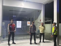 PATROLI OBJEK VITAL PAMAPTA II POLRES SERUYAN, SISIR WILAYAH HUKUM JAGA KEAMANAN MALAM HARI