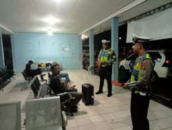 Antisipasi Balapan Liar Satlantas Polres Kotim tingkatkan Blue Light Patrol Malam.