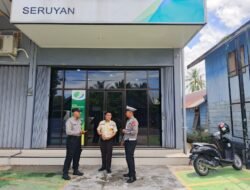 PATROLI DIALOGIS POLRES SERUYAN SAMBANG KANTOR BPJS KETENAGAKERJAAN, BINA KEAMANAN SWAKARSA SATPAM