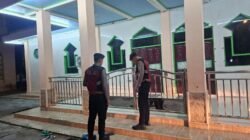Satsamapta Polres Bartim Laksanakan Observasi Lingkungan di Masjid Arrahman
