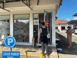 Antisipasi Kejahatan, Satsamapta Lakukan Observasi ATM Bank Kalteng