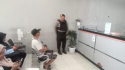 Pengamanan Maksimal, Satsamapta Jaga Ketat Area Kasir Bank BRI
