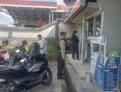 Cegah Kejahatan Perbankan, Satsamapta Intensifkan Observasi ATM BRI Tamiang Layang