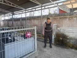 Siaga Penuh, Personel Satsamapta Stand By Amankan Aktivitas Perbankan