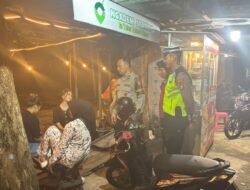 PAMAPTA I POLRES SERUYAN PATROLI DIALOGIS MALAM HARI, SAMBANG WARGA JAGA KAMTIBMAS