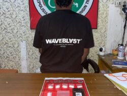 Pengedar Sabu Ditangkap  SatRes Narkoba Didalam Hotel Baamang.