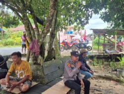 Sinergi Jaga Kedamaian, Polsek Rungan Intensifkan Cooling System di Jakatan Raya