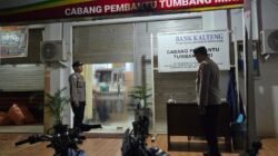 Jamin Keamanan Malam Hari, Polsek Kahut Intensifkan Patroli Objek Vital dan Pemukiman di Tumbang Miri