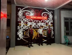 Sat Samapta Polres Sukamara Pantau Objek Vital, Berikan Edukasi Keamanan Malam