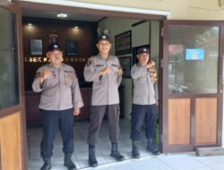 Pastikan Keamanan Markas dan Pelayanan Prima, Personel Polsek Kapuas Barat Laksanakan Siaga Jaga Mako.