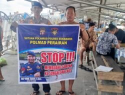 Sentuh Warga Pesisir, Sat Polairud Polres Sukamara Jalin Silaturahmi Lewat Sambang Dialogis