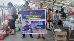 Dekatkan Diri ke Masyarakat Bantaran Sungai, Sat Polairud Polres Sukamara Gelar Sambang Dialogis