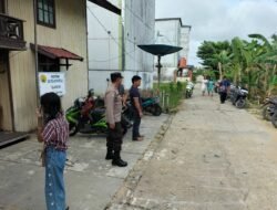 Antisipasi Penambangan Ilegal, Polsek Karau Kuala Berikan Imbauan Dengan Warga