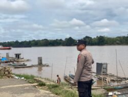 Musim Hujan, Polsek Dusun Selatan, Patroli Dialogis, Pantau Ketinggian Air