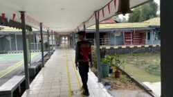 Antisipasi Kamtibmas, Personel Satsamapta Polres Barsel Patroli Sambangi Rutan Kelas IIB Buntok