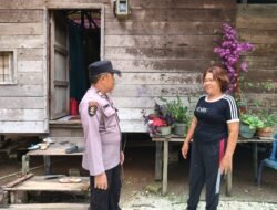 Berikan Imbauan kantibmas kepada warga di lakukan piket Polsek Kapuas Tengah.