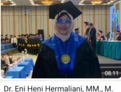 Membanggakan, Sekjen FAI Eni Heni Hermaliani Raih Gelar Doktor Ilmu Komputer