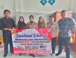 Polsek Murung Imbau Masyarakat Waspada dan Siaga Dampak Bencana Alam