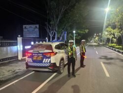 Antisipasi Balapan Liar, Satlantas Polres Kapuas Patroli malam