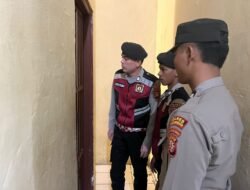 Pastikan Aman dan Terkendali, Petugas Piket Rutin Kontrol Terus Rutan Polres Murung Raya