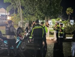 Polres Murung Raya Patroli Malam Sanbang Para Pemuda Cegah Aksi Balap Liar