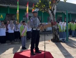 Jadi Irup di MAN 1, Kanit Gakkum Satlantas Polres Murung Raya Ajak Pelajar Tertib Berlalu Lintas