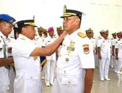 Laksamana Muda TNI Sawa Pimpin Sertijab Wadan Kodaeral XII, Kolonel Laut (P) Fajar Rusdianto Resmi Dilantik