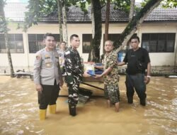 Dandim 1002/HST dan Kapolres HST Imbau Warga Tidak Panik Hadapi Banjir