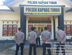 Apel Pagi Polsek Kapuas Timur Arahkan Personil Maksimalkan Pelayanan Kepada Masyarakat