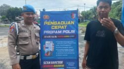 Propam Polsek Kapuas Timur Sosialisasikan Layanan Dumas Online Propam Polri