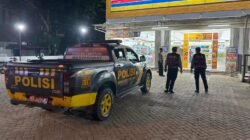 Satsamapta Polres Bartim Patroli Kota Manuwu Tamiang Layang, Indomaret Jl. A. Yani Kondusif Terkendali