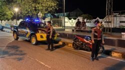 Satsamapta Polres Bartim Patroli Kota Manuwu Tamiang Layang, Taman Trotoar SDN-3 Kondusif Terkendali
