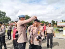 Propam Polres Murung Raya Lakukan Hargaktiblin Dan Cek Sikap Tampang Anggota