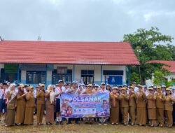 Jadi Irup di SMPN 5 Murung, Satlantas Polres Murung Raya Ajak Para Pelajar Tertib Berlalu Lintas