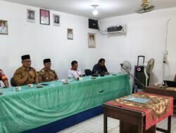 Jaga Silaturahmi Bersama Aparatur Desa, Babinsa Hadiri Pelantikan Kadus Wilayah Binaan