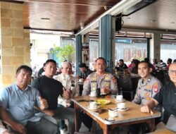 Kapolsek Pontianak Timur Baru Jabat, AKP Suryadi Gelar Ngopi Bareng Awak Media Pererat Sinergi