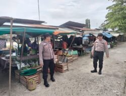 Giat Berikan Imbauan kepada warga masyarakat rutin oleh piket Polsek Kapuas Tengah.