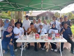 Bank Kalbar Meriahkan Senam Kebugaran dan Halal Bihalal Alumni SMAN 4 Pontianak: 200 Paket Door Prize Dibagikan