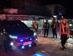 POLSEK KAPUAS TENGAH LAKSANAKAN KAWAL DAN PENGAMANAN PAWAI TAKBIR IDUL ADHA 1447 H/2026 M