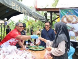 Wujud Kepedulian, Kapolres Barito Selatan Sumbang Hewan Kurban di Hari Raya Idul Adha 1447 H
