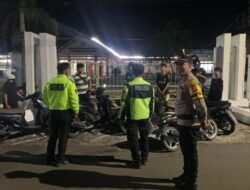 Satlantas Polres Murung Raya dan Piket Fungsi Cegah Adanya Premanisme dan Balapan Liar Pada Malam Hari