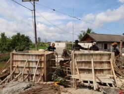 Pemasangan Baut Pondasi Menara Pylon Dimulai, Teknisi Khusus Didatangkan Ke Lokasi
