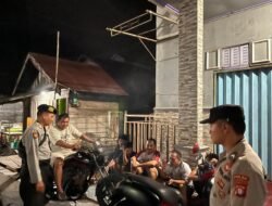 Berikan Rasa Aman, Polsek Jelai Intensifkan Patroli Sambang dan Dialogis Malam Hari