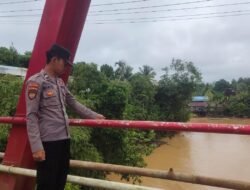 Polsek Manuhing Pastikan Wilayah Bebas dari Ancaman Banjir