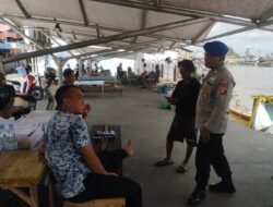 Hadir di Tengah Masyarakat Perairan, Sat Polairud Polres Sukamara Jaga Kamtibmas Lewat Sambang Dialogis