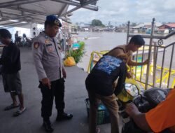 Serap Informasi Keamanan, Sat Polairud Polres Sukamara Aktif Laksanakan Sambang Dialogis ke Warga