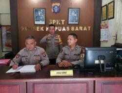 Jamin Keamanan Wilayah, Polsek Kapuas Barat Perketat Penjagaan Mako