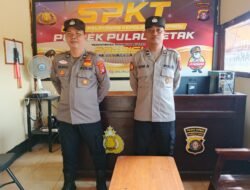 POLSEK PULAU PETAK LAKSANAKAN SIAGA MAKO PAGI
